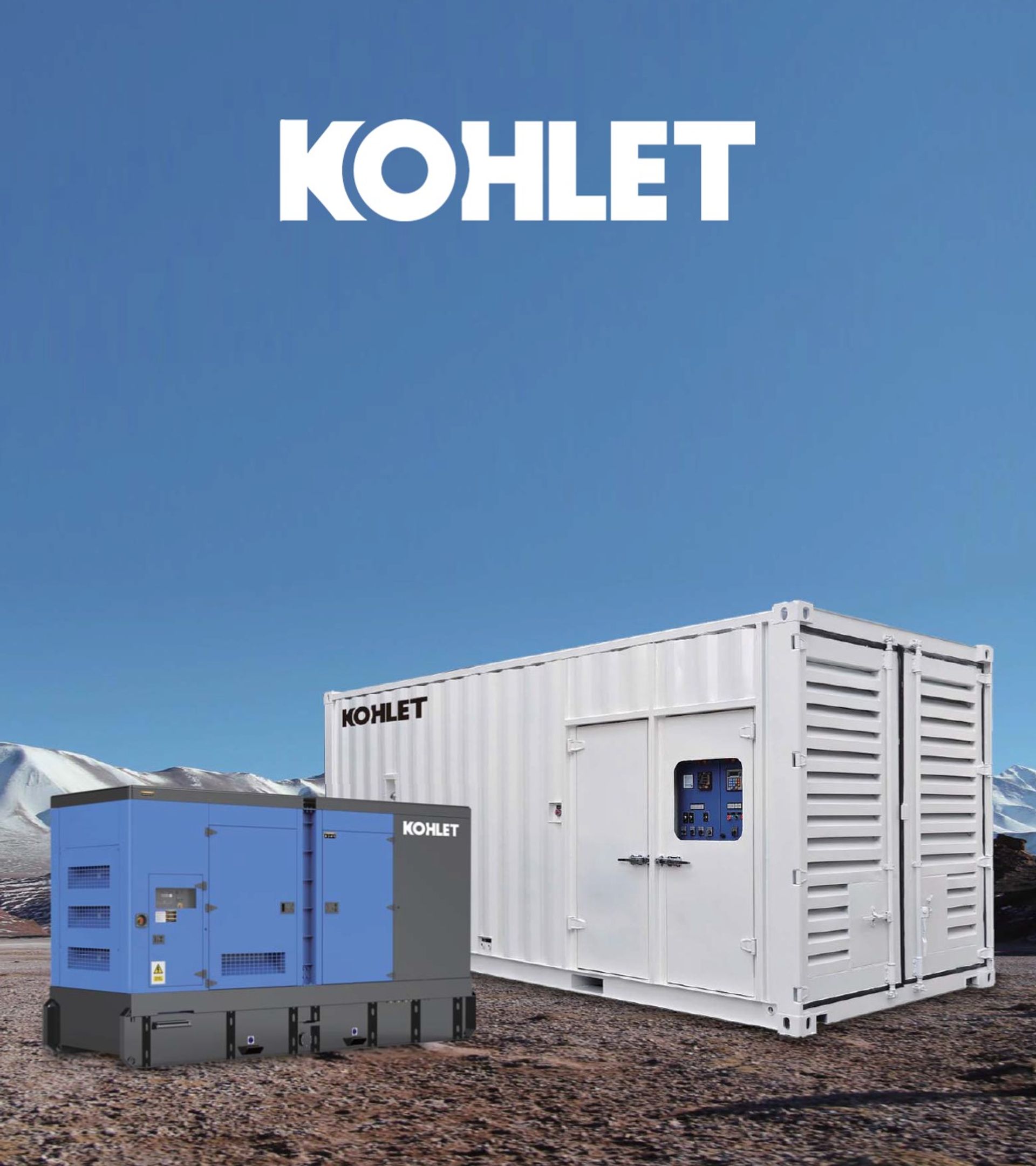 Промышленные генераторы серии KOHLET от KOVO Machinery