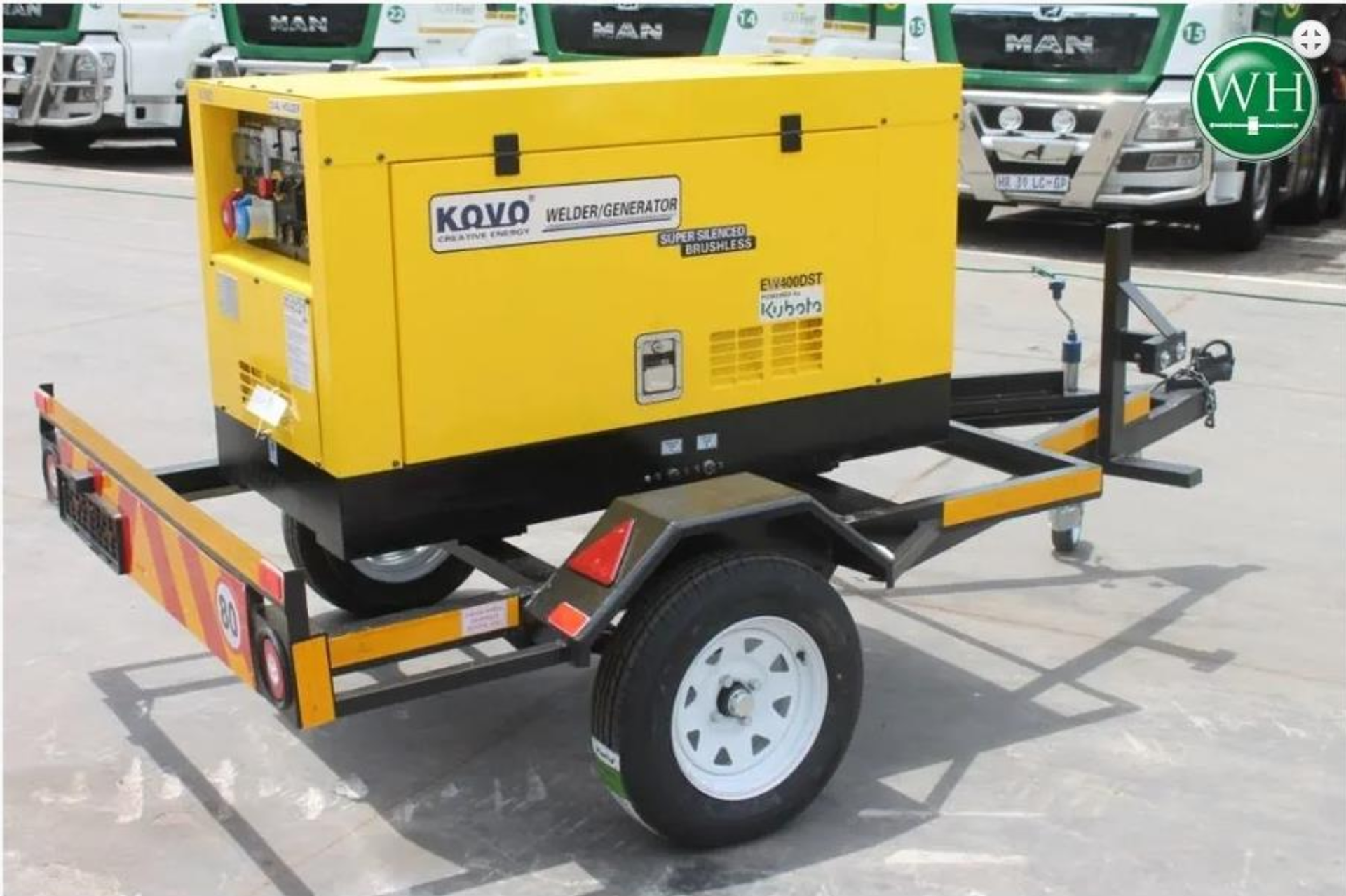 Сварочный агрегат KOVO EW400DST на шасси